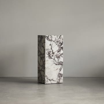 Plinth Pedestal piëdestal - Calacatta Viola - Audo Copenhagen
