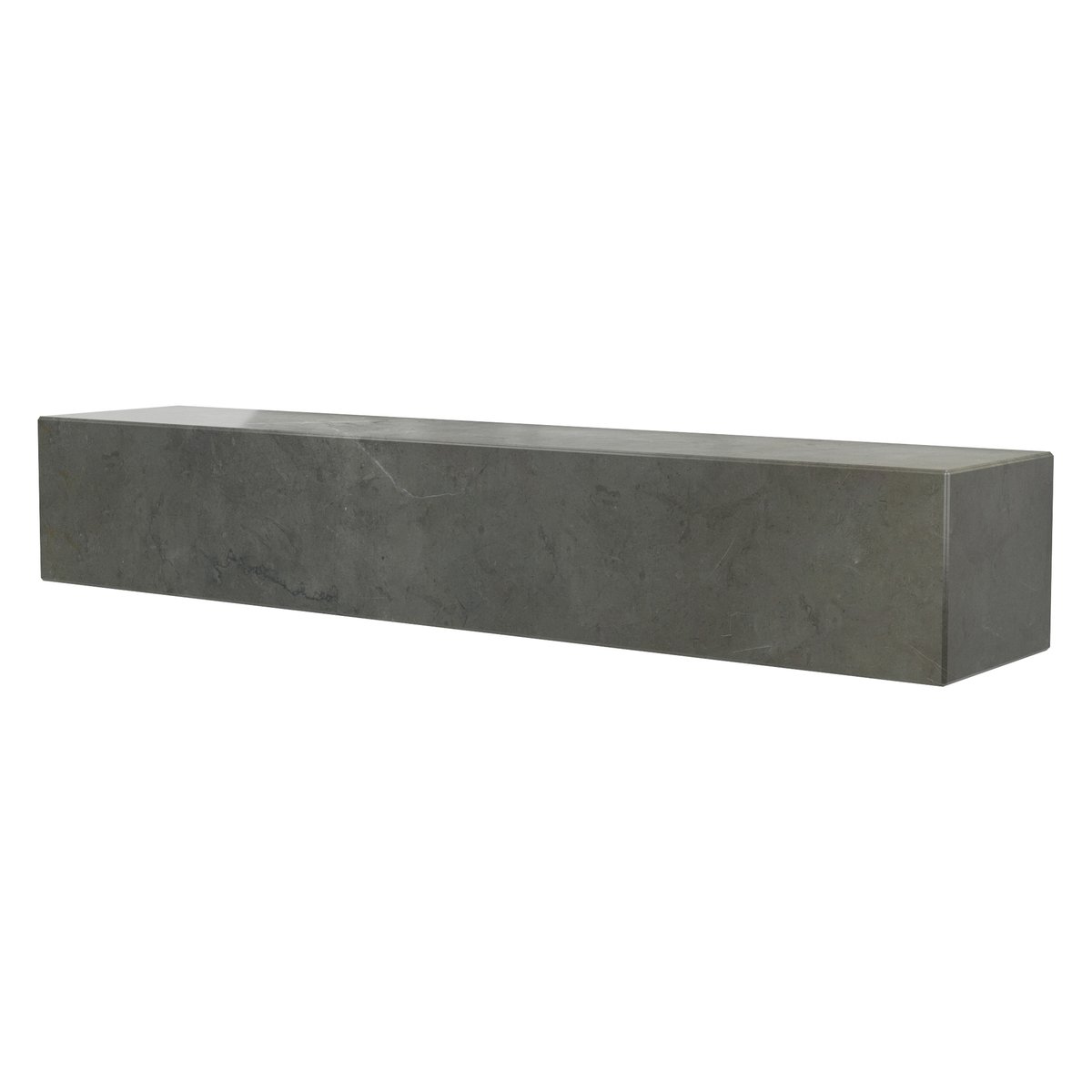 Audo Copenhagen Plinth plank Bruin-grijs kendzo-marmer