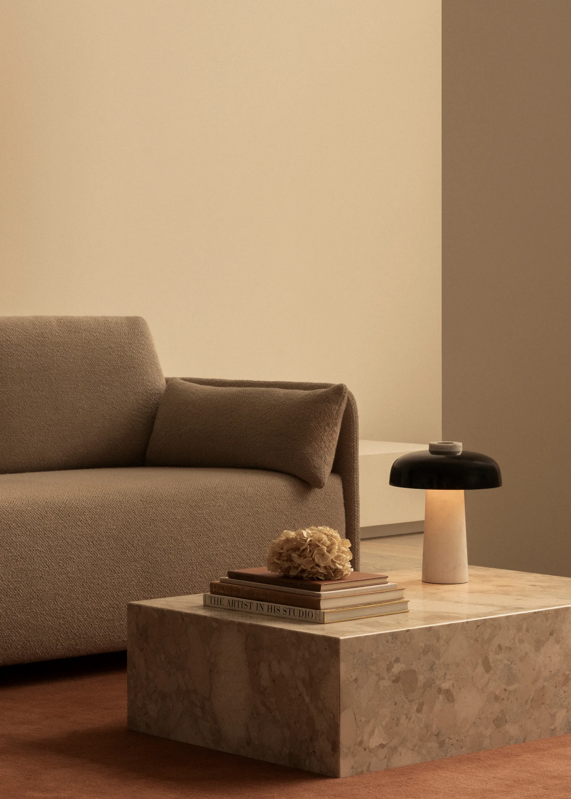 Plinth salontafel, Grey galaxy, low Audo Copenhagen