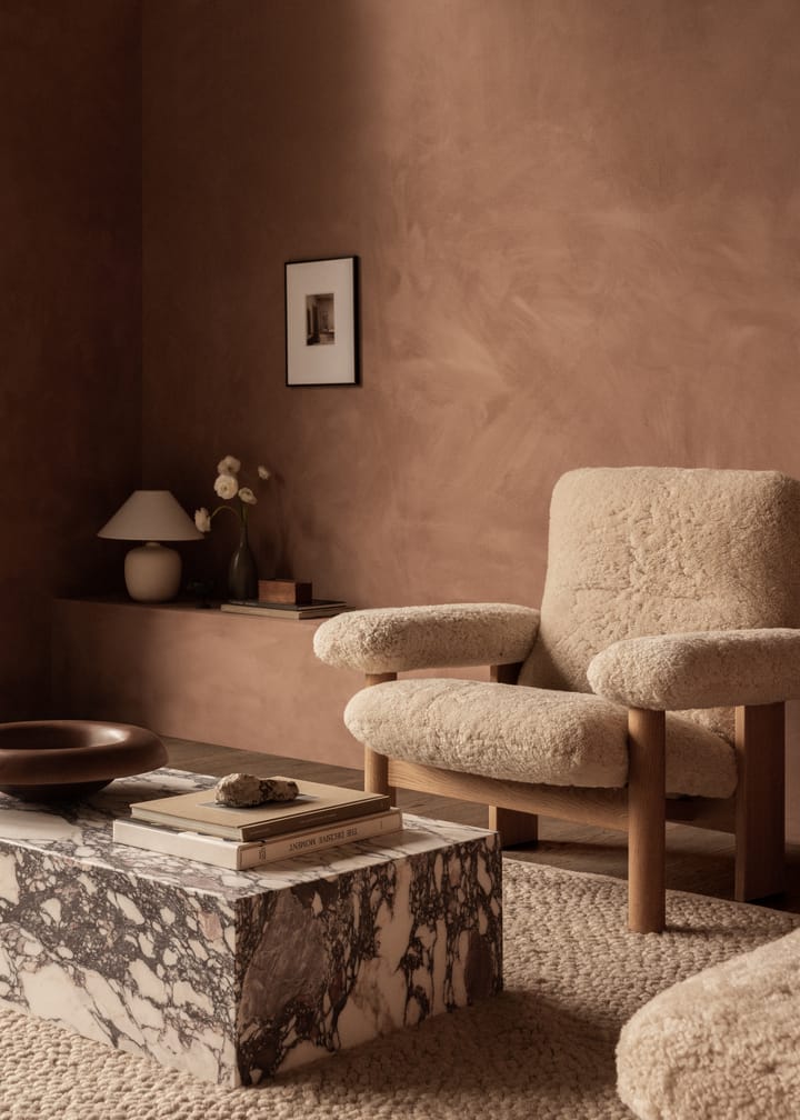 Plinth salontafel, multi, rose, low Audo Copenhagen
