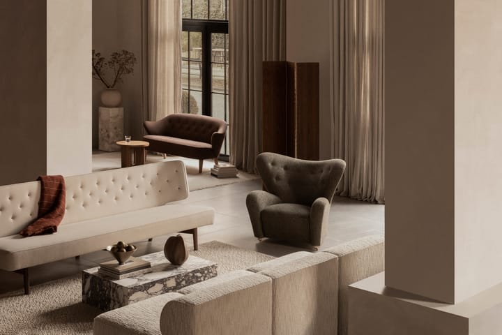 Plinth salontafel, multi, rose, low Audo Copenhagen