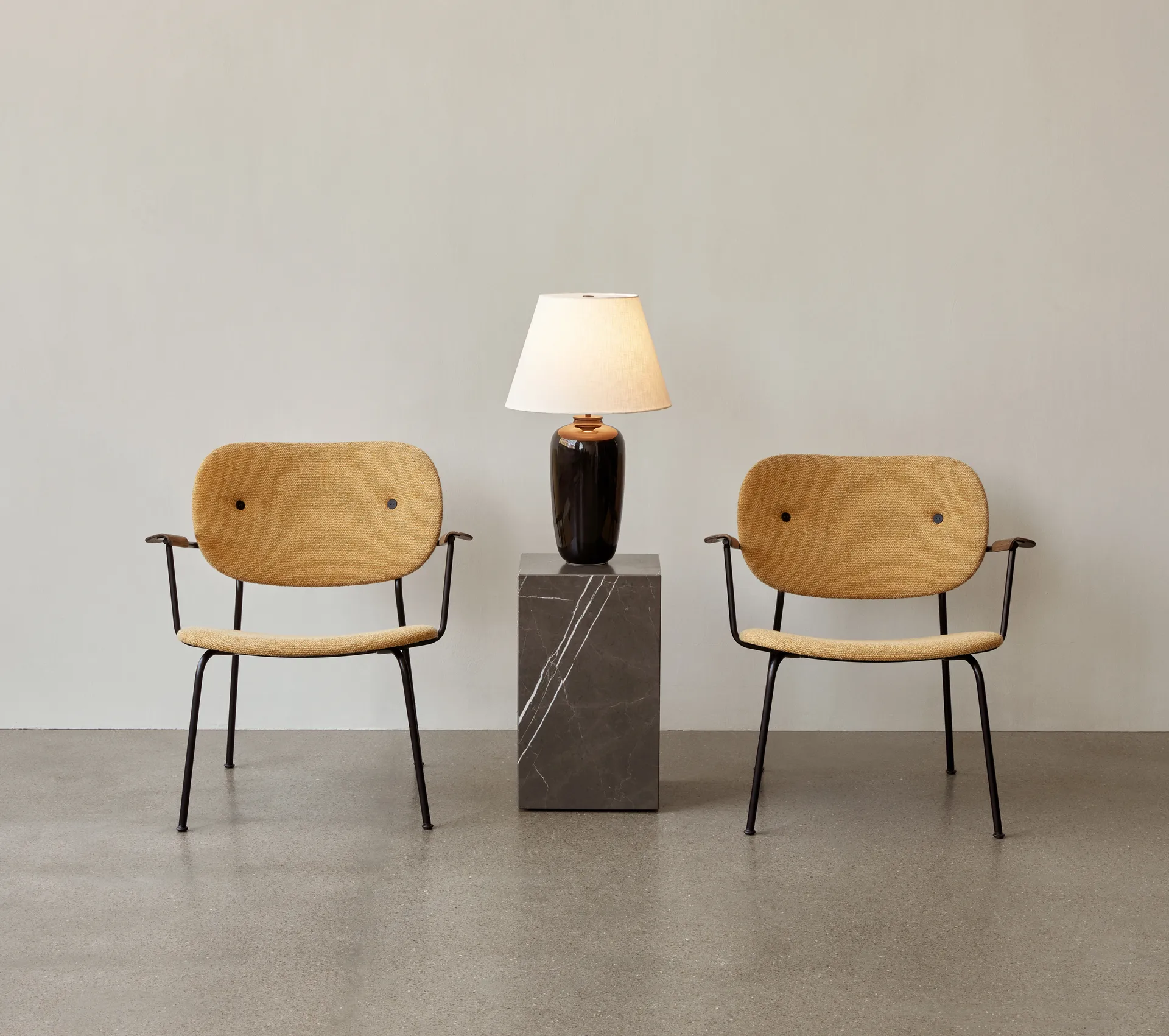 Plinth tall bijzettafel 30x30x51 cm, Black Audo Copenhagen