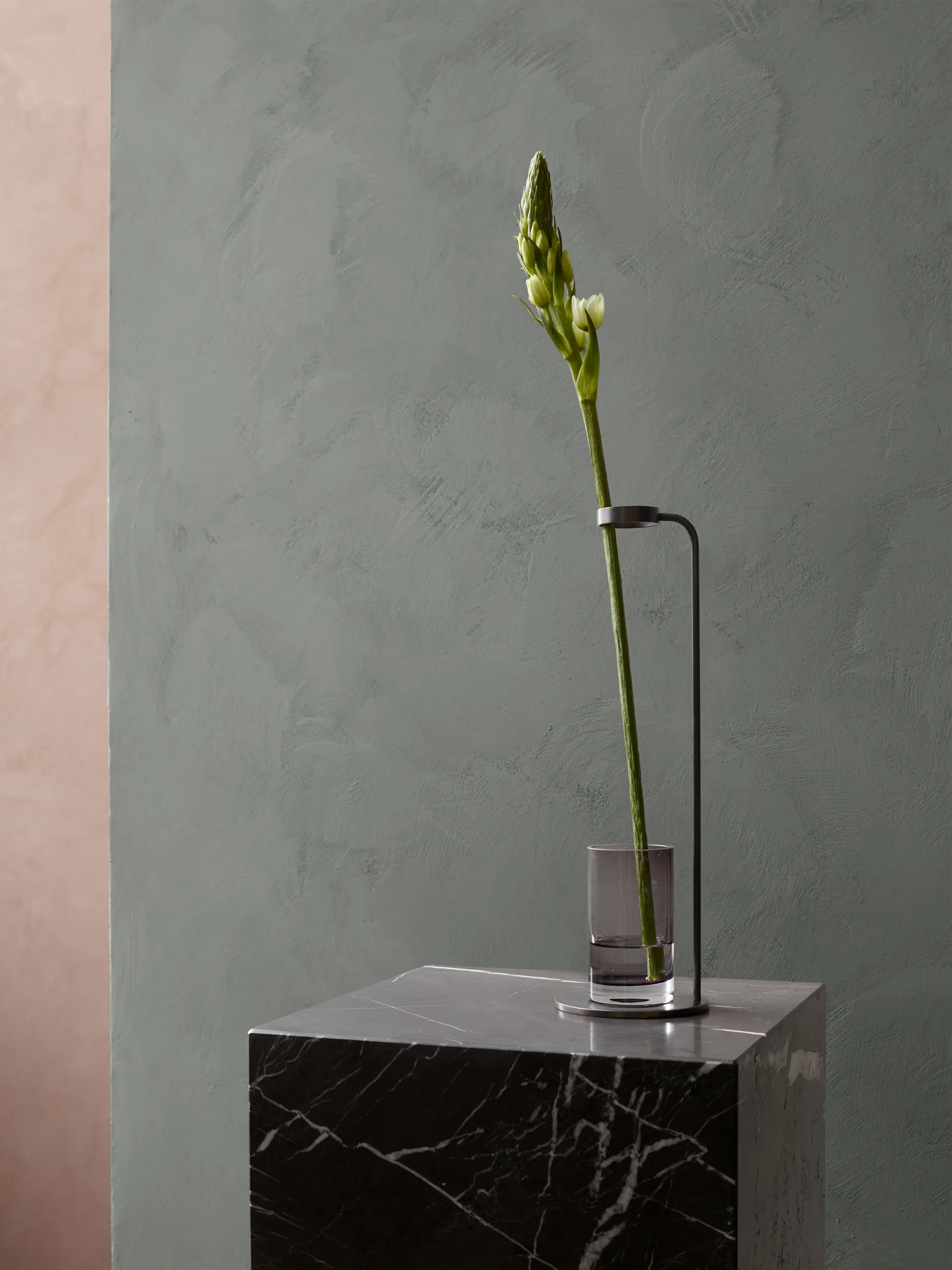 Plinth tall bijzettafel 30x30x51 cm, Brown Audo Copenhagen