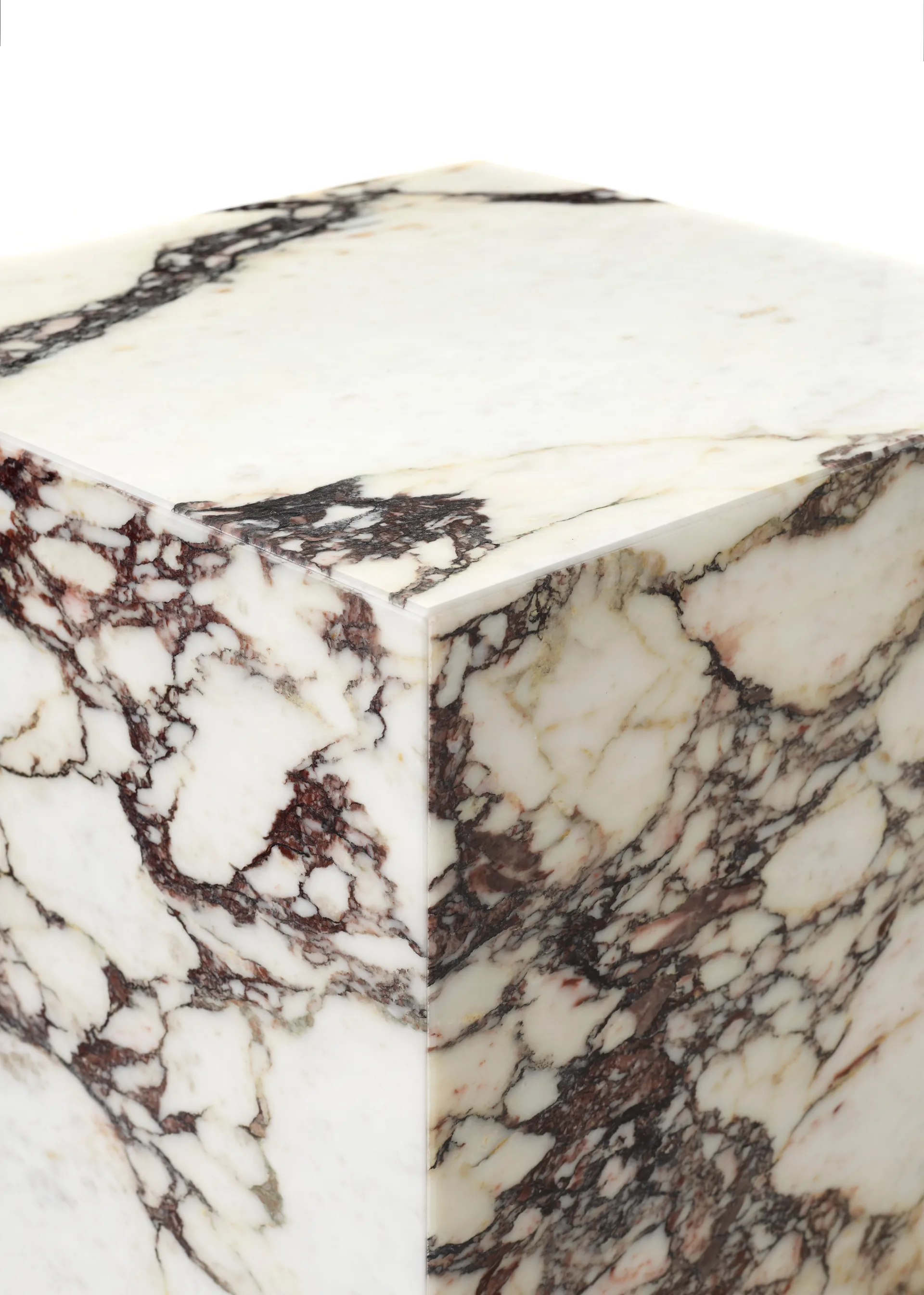 Plinth tall bijzettafel 30x30x51 cm, Multi rose Audo Copenhagen