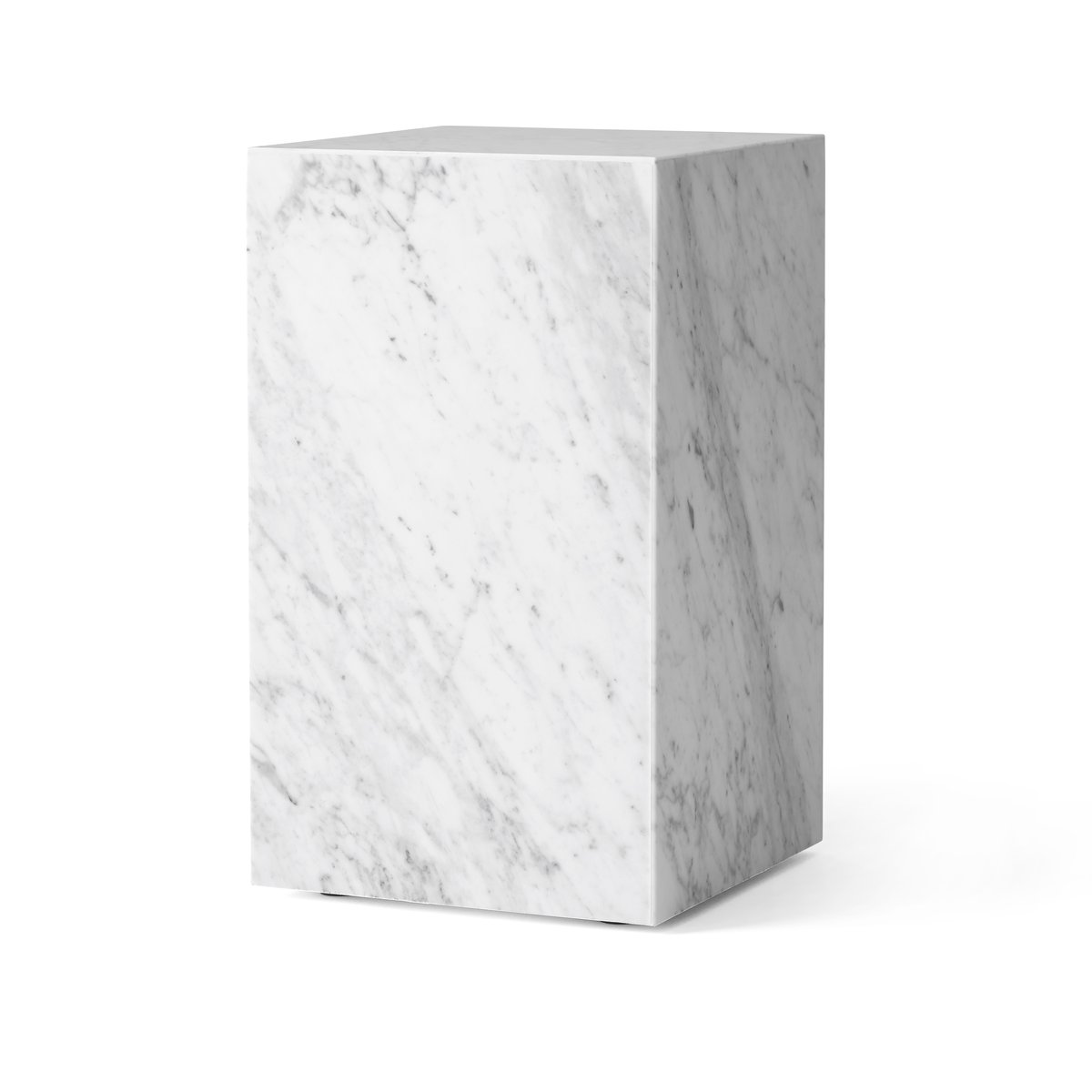 Audo Copenhagen Plinth tall bijzettafel 30x30x51 cm White