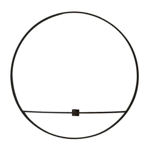 POV cirkle kandelaar groot - zwart - Audo Copenhagen