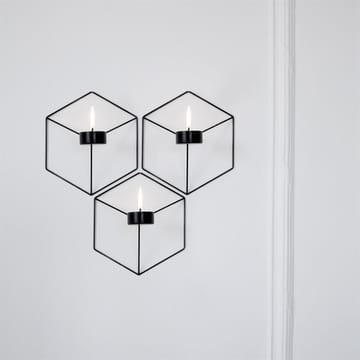 POV waxinelichthouder wand - zwart - Audo Copenhagen