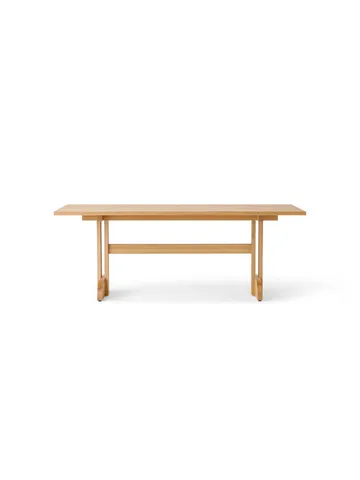 Puffin eettafel eiken massief naturel - Naturel eiken, 200x95 cm - Audo Copenhagen