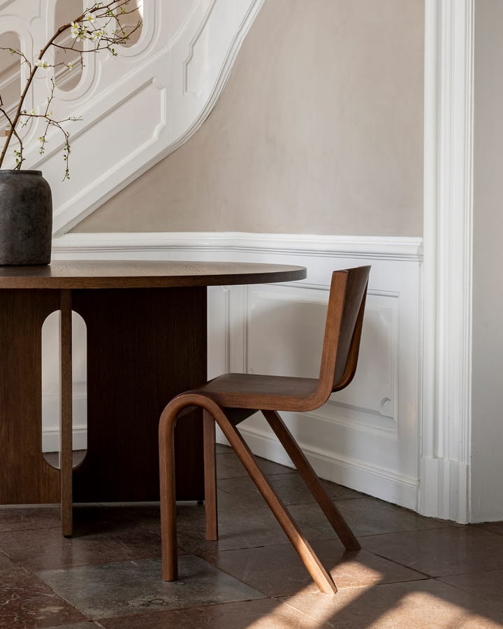 Ready eetkamerstoel, Roodgebeitst eikenhout Audo Copenhagen
