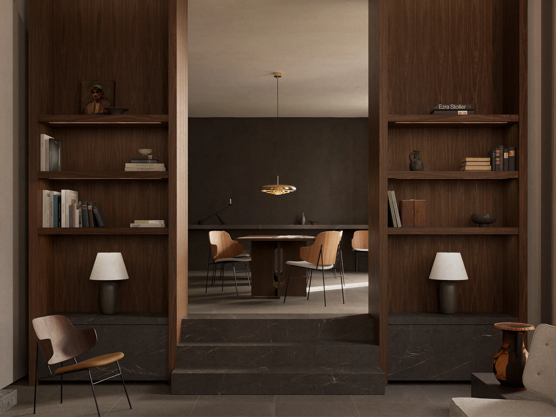 Resonant hanglamp Ø53 cm, Messing Audo Copenhagen