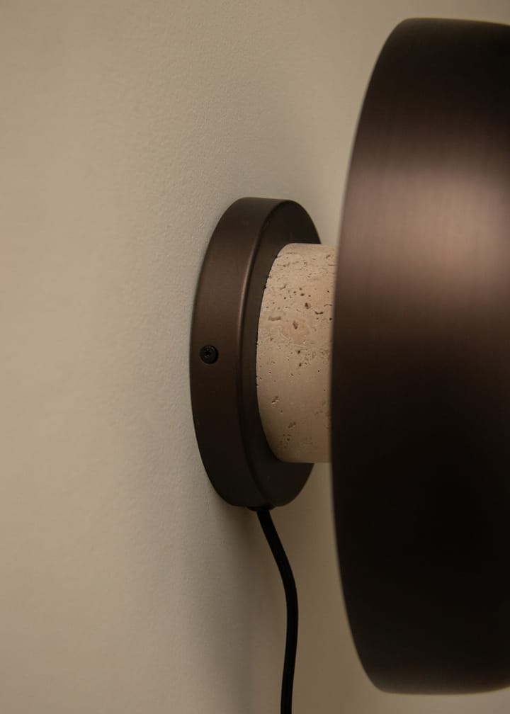 Reverse wandlamp, Bronzed aluminium Audo Copenhagen