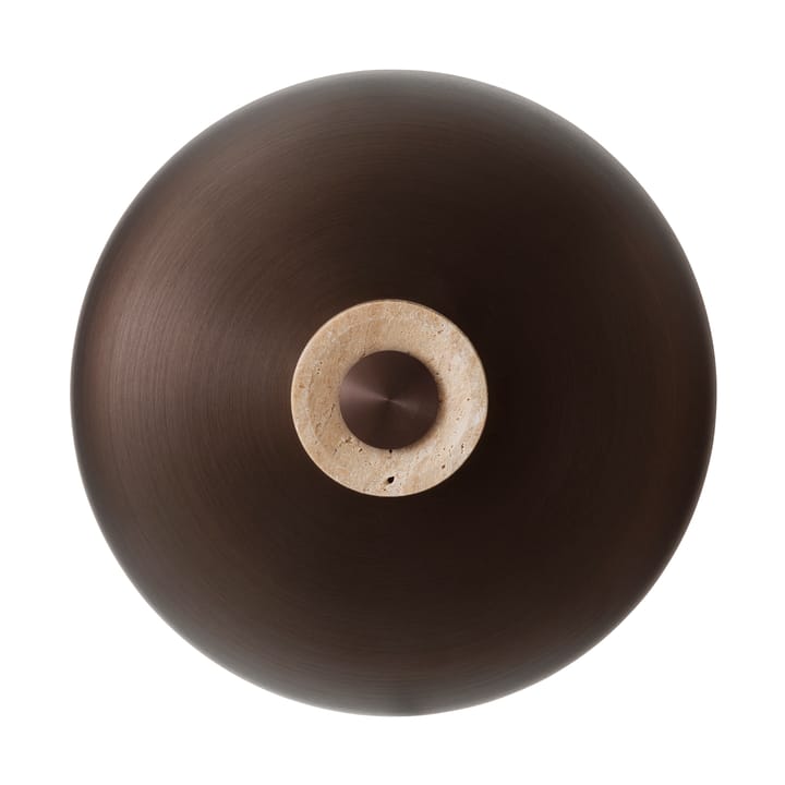 Reverse wandlamp vaste installatie - Bronzed aluminium - Audo Copenhagen