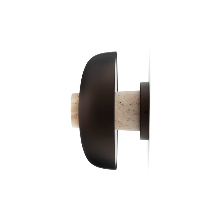 Reverse wandlamp vaste installatie, Bronzed aluminium Audo Copenhagen