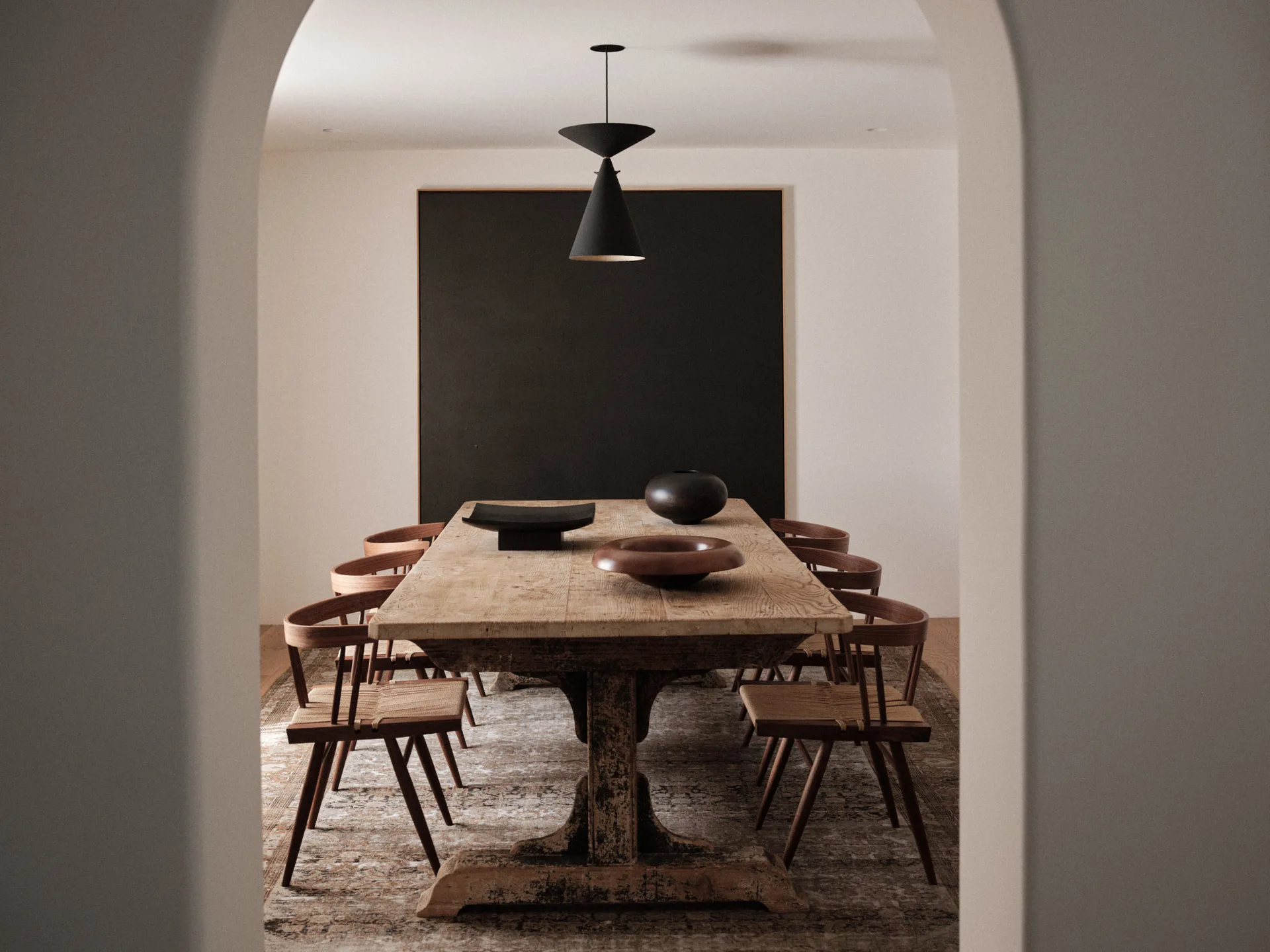 Rond schaal Ø42 cm, Beukenhout Audo Copenhagen