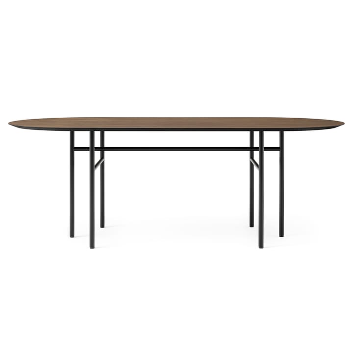 Snaregade tafel ovaal, Zwart-donkergebeitst eikenhout Audo Copenhagen