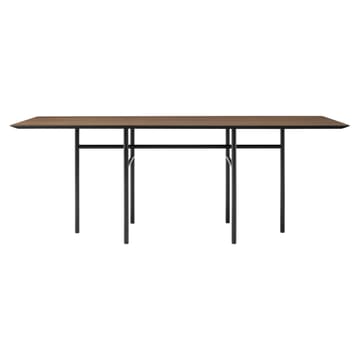 Snaregade tafel rechthoekig - Zwart-donkergebeitst eikenhout - Audo Copenhagen