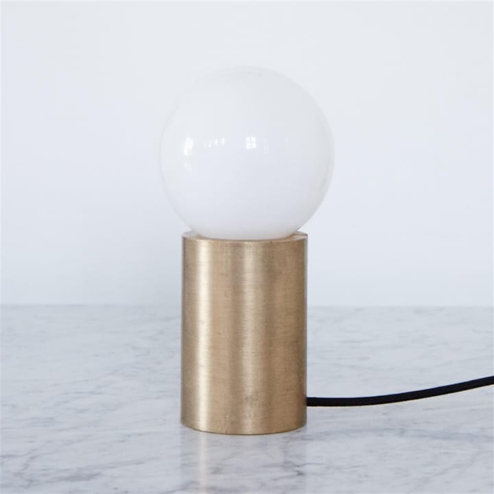 Socket tafellamp, geborsteld messing Audo Copenhagen
