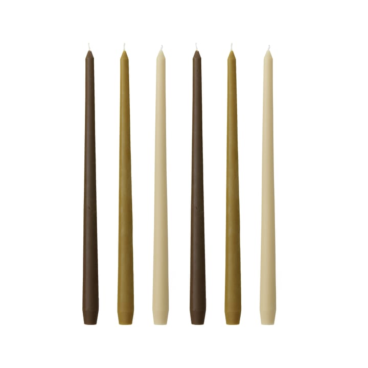 Spire kaars 38 cm 6-pack - Neutral - Audo Copenhagen