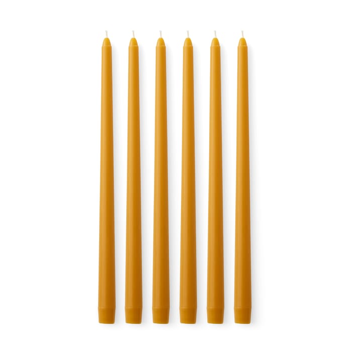 Spire kaars 38 cm 6-pack - Ochre - Audo Copenhagen