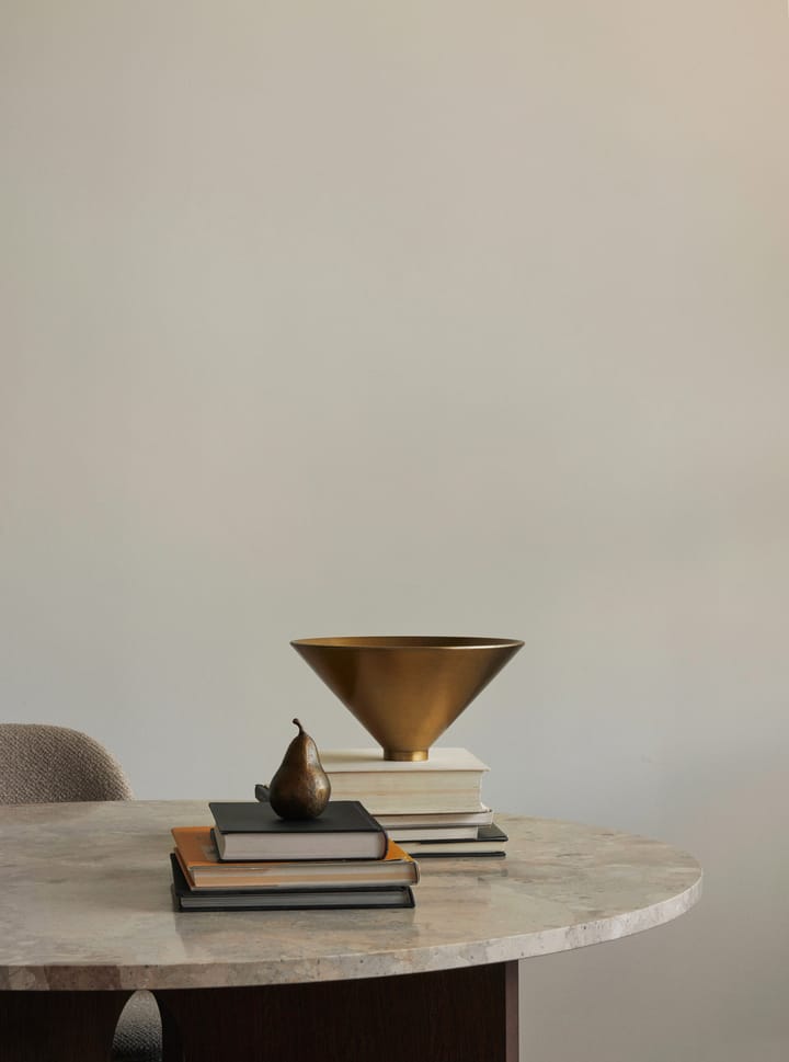 Taupe kom Ø26 cm, Messing Audo Copenhagen