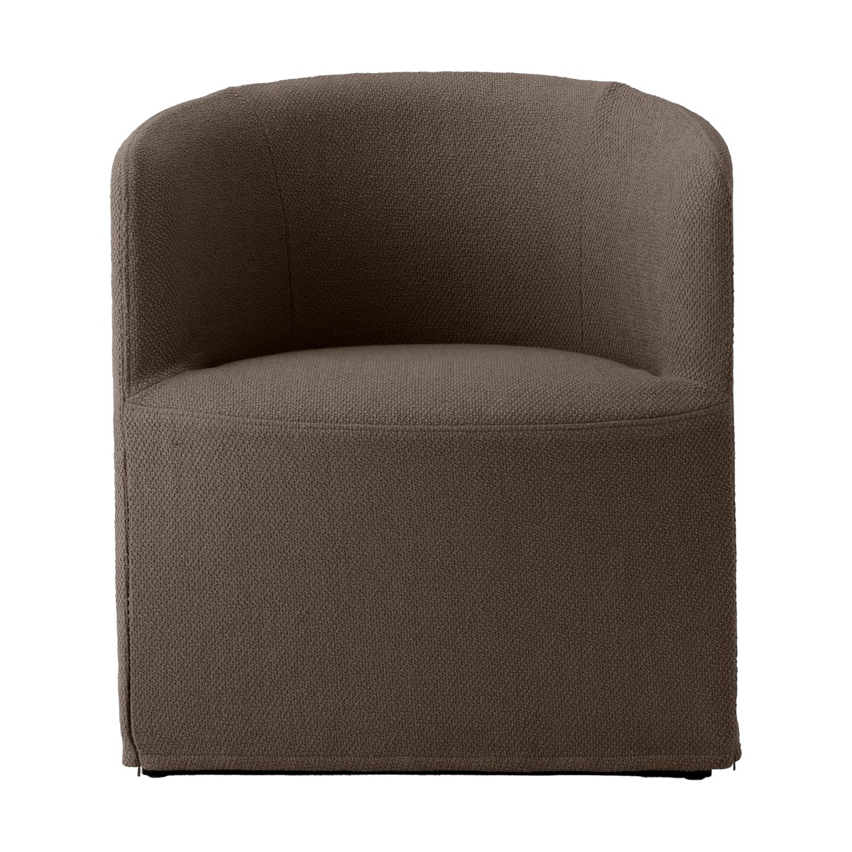 Audo Copenhagen Tearoom Club stoel Logan 03 Flint | Scandinavisch Interieur | Fauteuils, krukken & hockers | Bruin