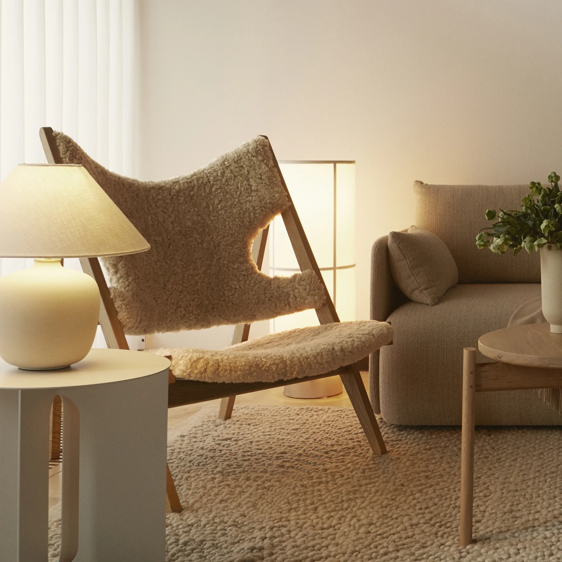 Torso tafellamp 37 cm, Off white Audo Copenhagen