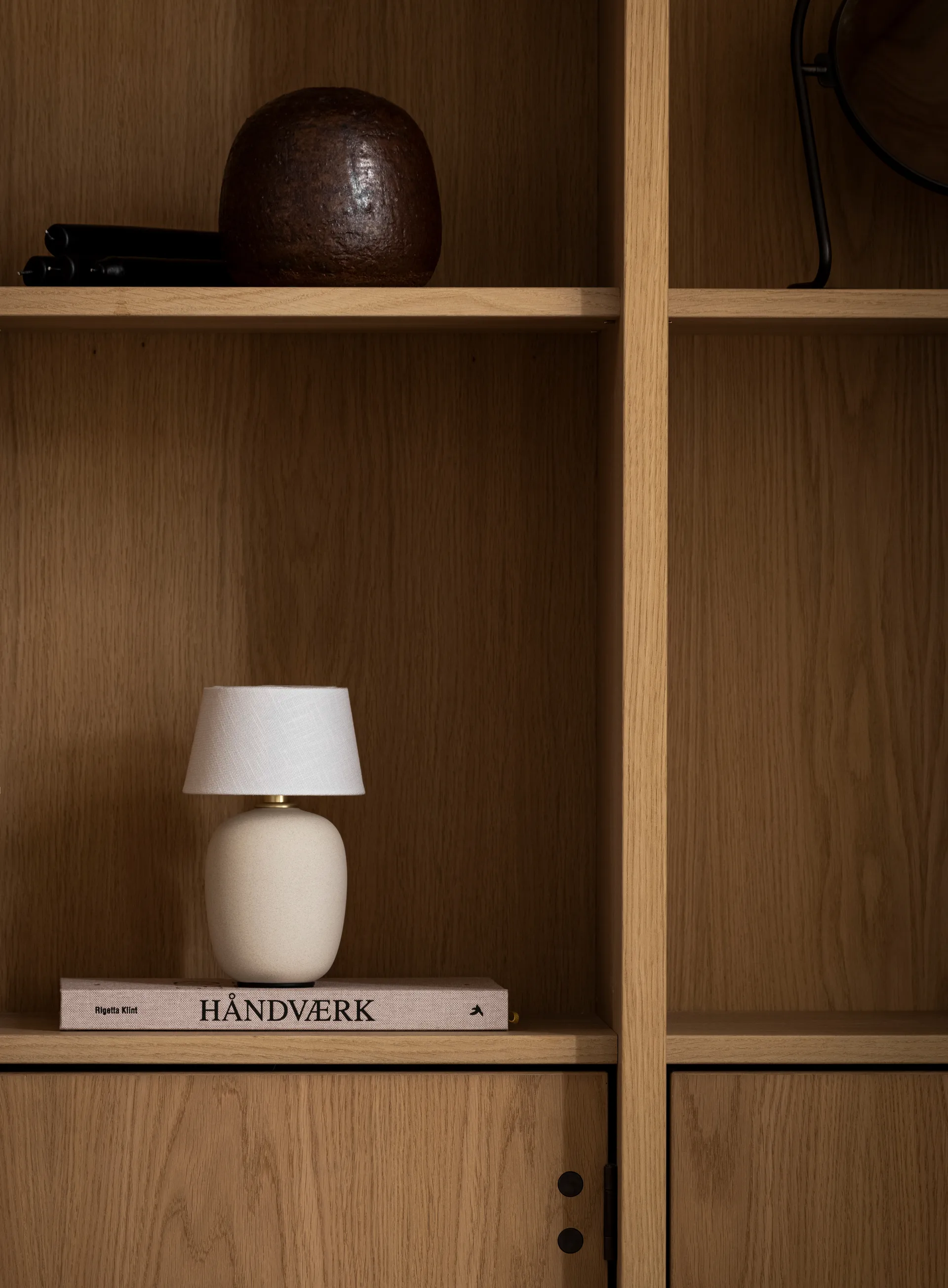 Torso tafellamp portable, Sand Audo Copenhagen