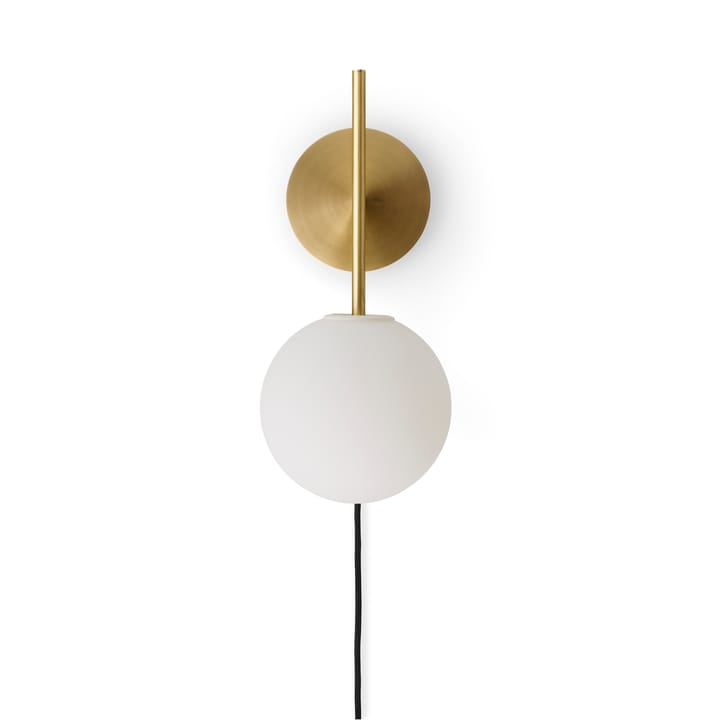 TR Bulb Suspended wandlamp, Brushed brass Audo Copenhagen
