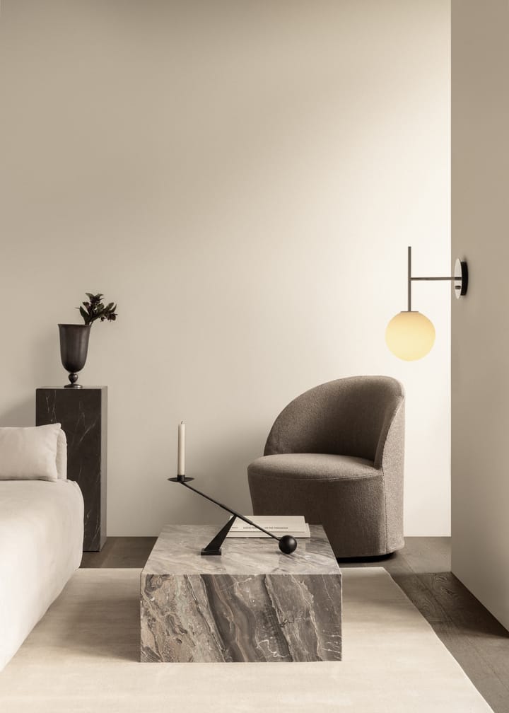 TR Bulb Suspended wandlamp, Polished steel Audo Copenhagen