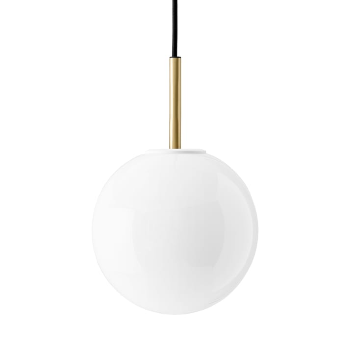 TR plafondlamp messing - Glanzend opaalglas - Audo Copenhagen