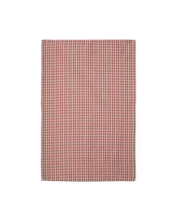 Troides keukenhanddoek 40x67 cm 2-pack - Burnt sienna-white - Audo Copenhagen