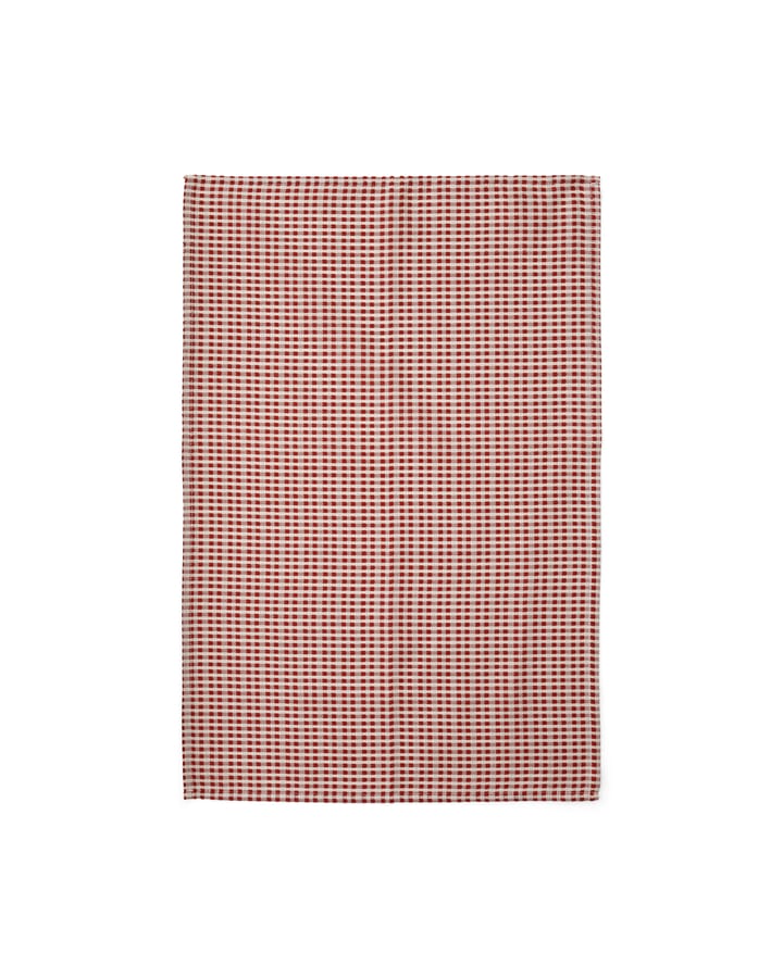 Troides keukenhanddoek 40x67 cm 2-pack, Burnt sienna-white Audo Copenhagen