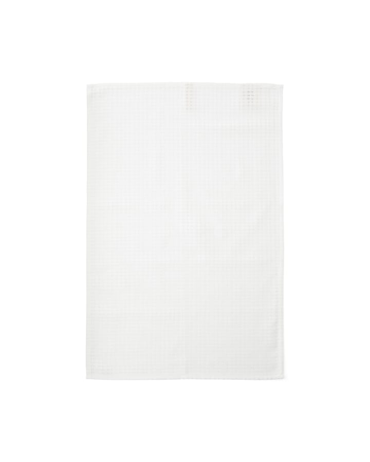 Troides keukenhanddoek 40x67 cm 2-pack - Burnt sienna-white - Audo Copenhagen
