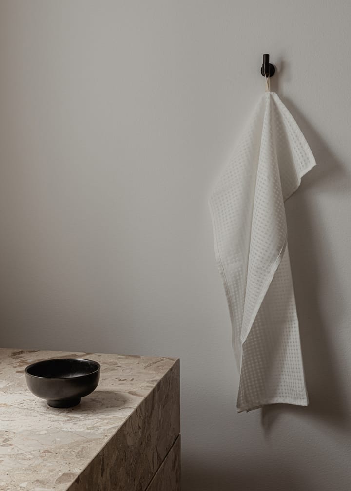 Troides keukenhanddoek 40x67 cm 2-pack, Burnt sienna-white Audo Copenhagen