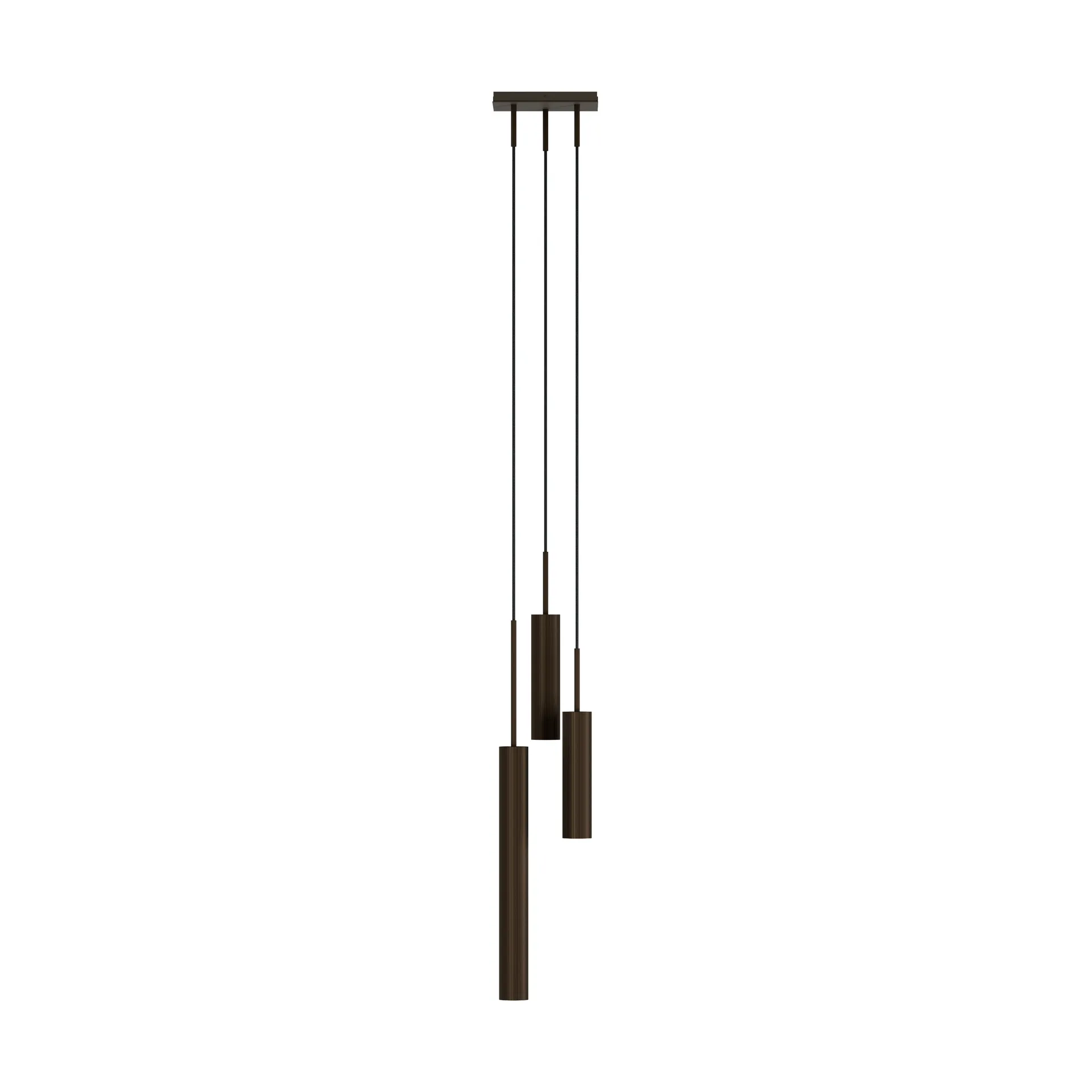 Tubulaire hanglamp 3, Anodized bronzed Audo Copenhagen