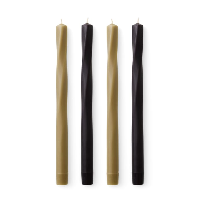 Twist kaars 30 cm 4-pack - Neutral - Audo Copenhagen