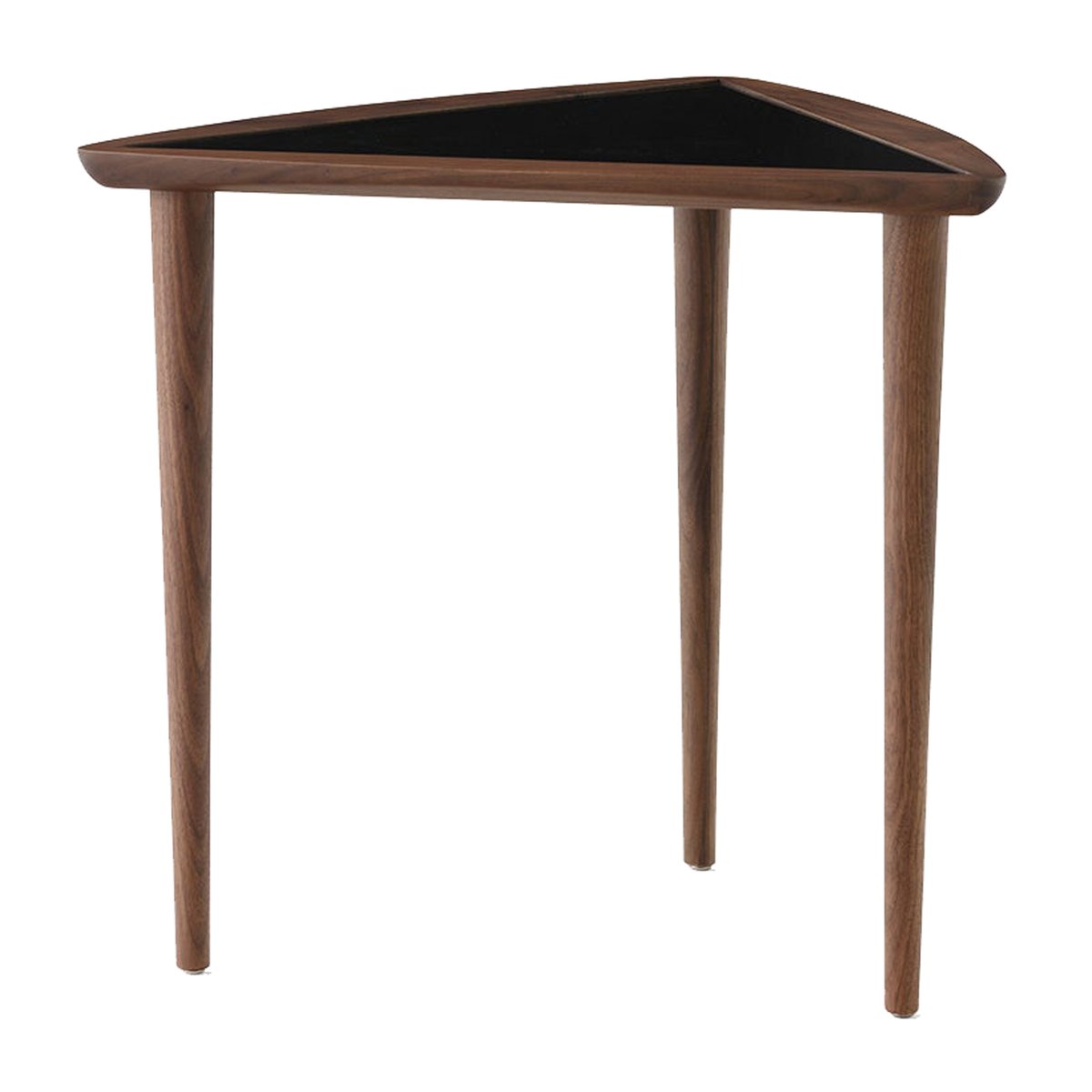 Audo Copenhagen Umanoff nesting side table Walnut-black