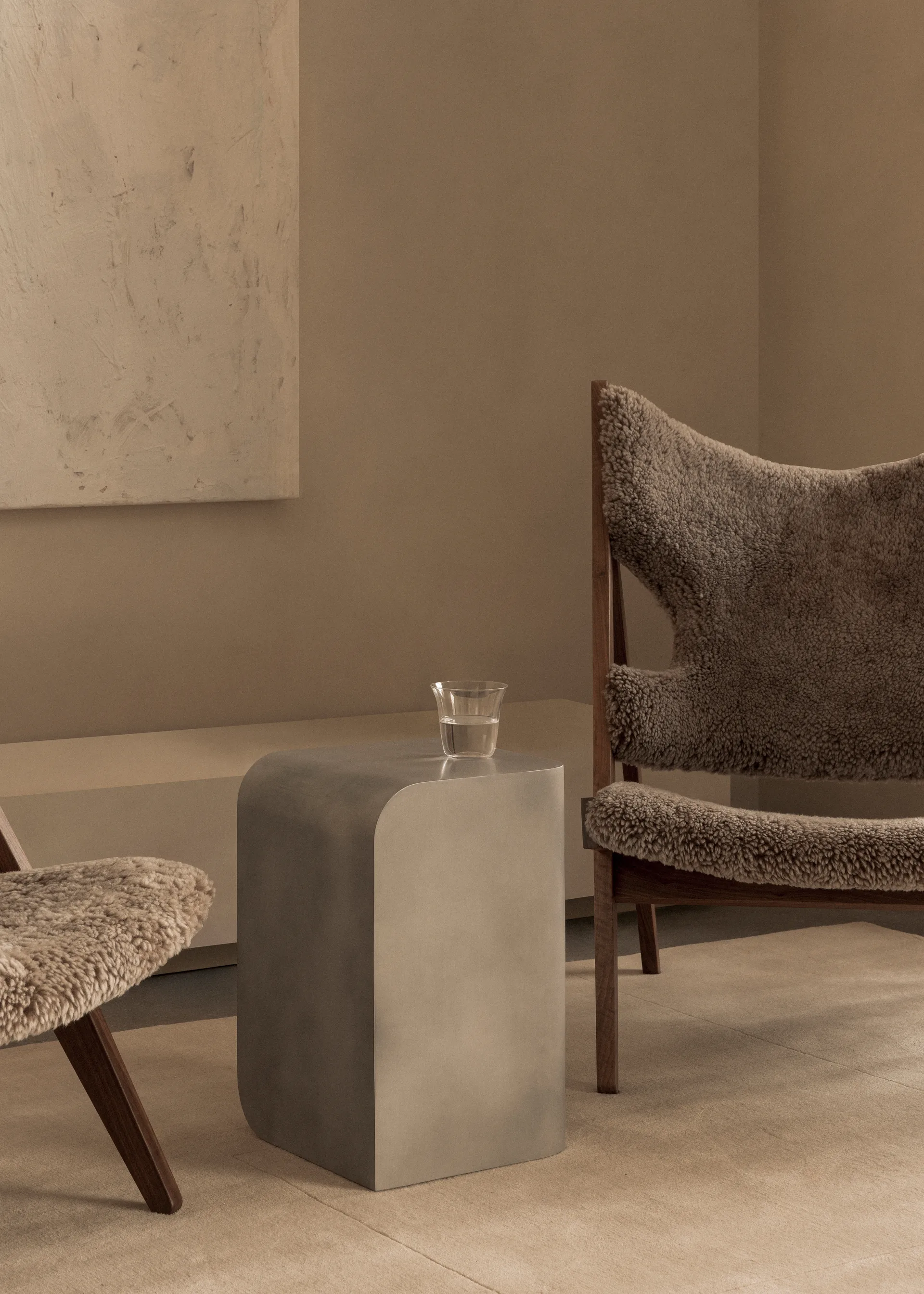 Volume bijzettafel, Aluminium Audo Copenhagen