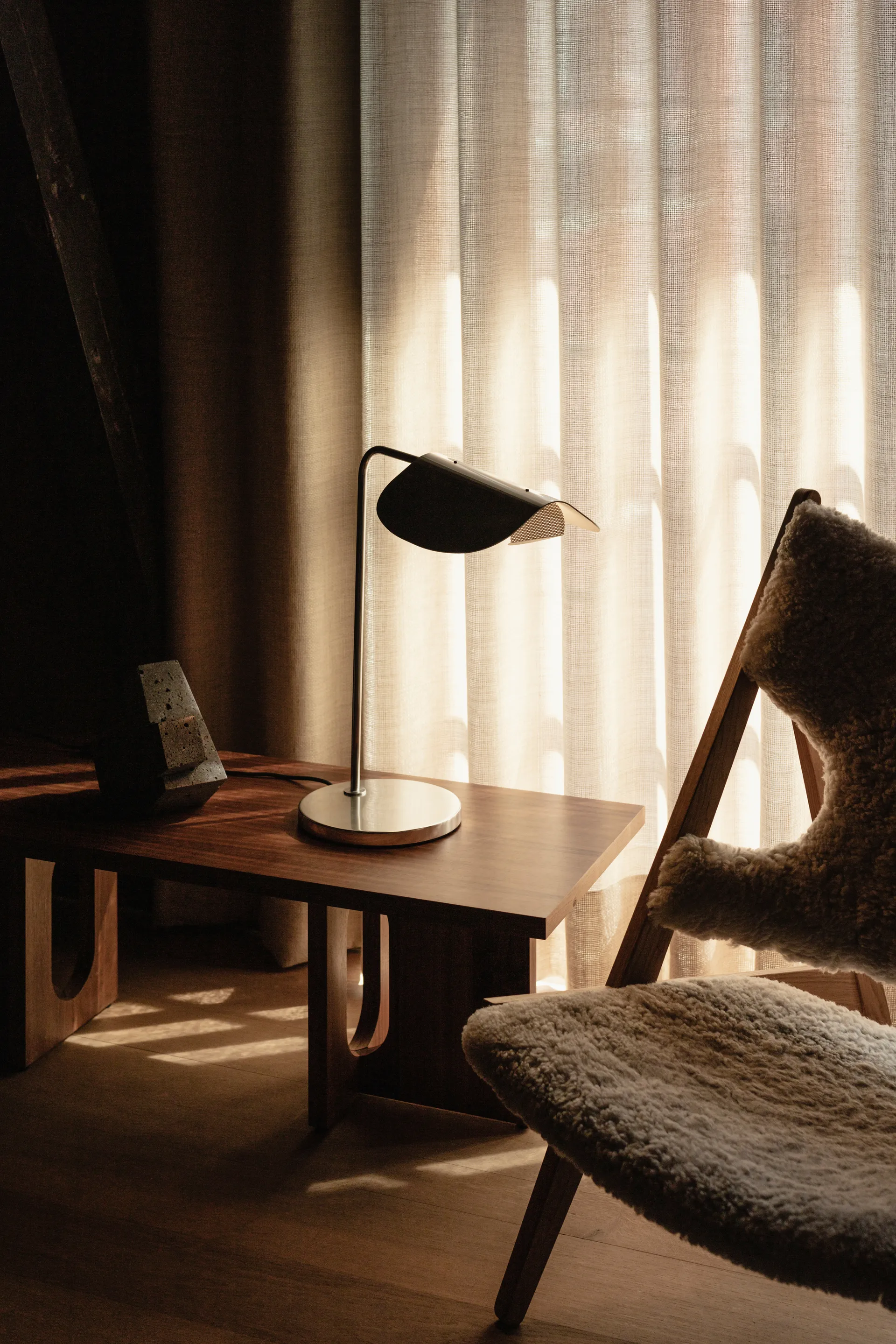 Wing tafellamp 56 cm, Aluminium Audo Copenhagen