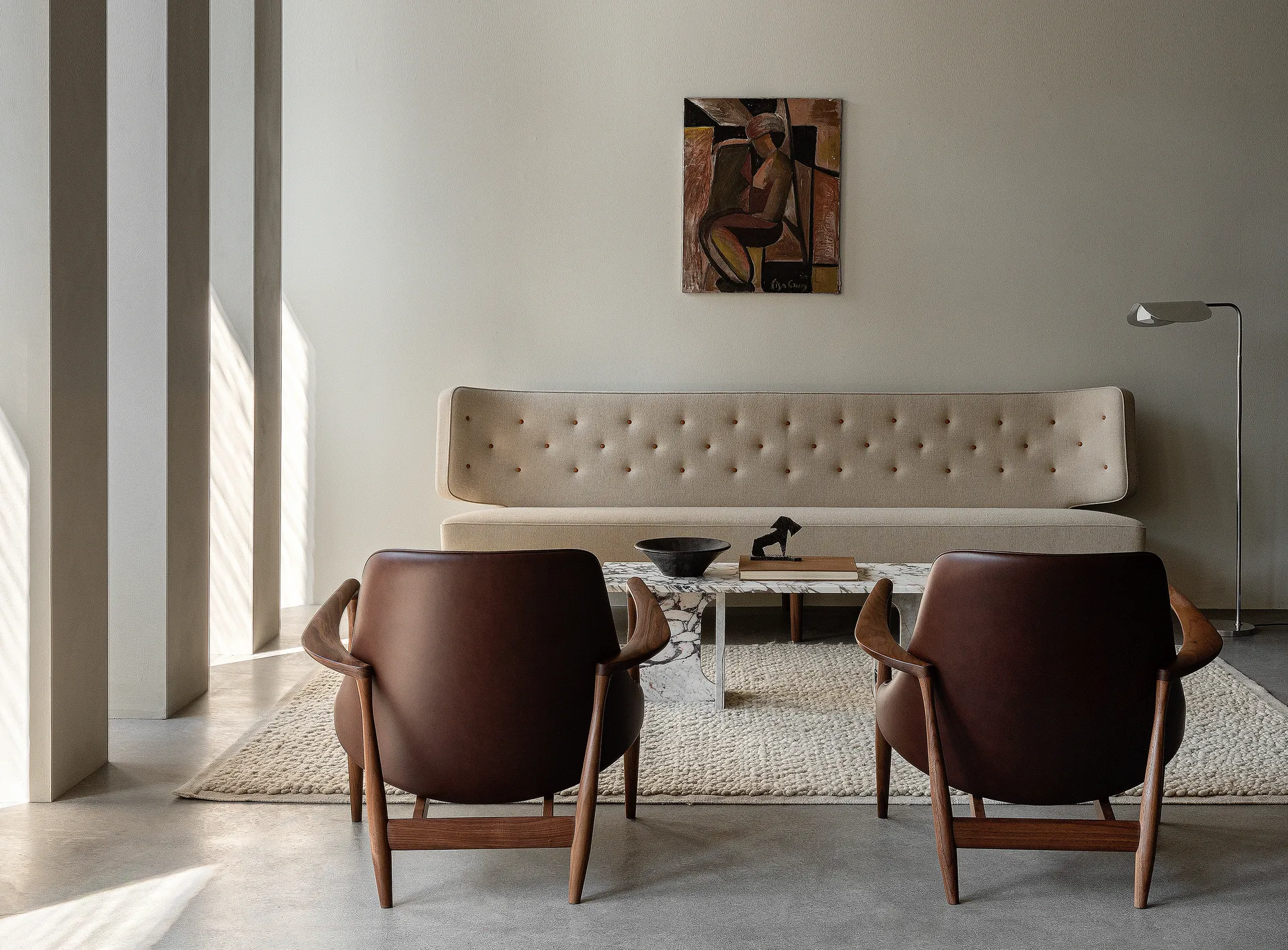 Wing vloerlamp, Aluminium, 84 cm Audo Copenhagen