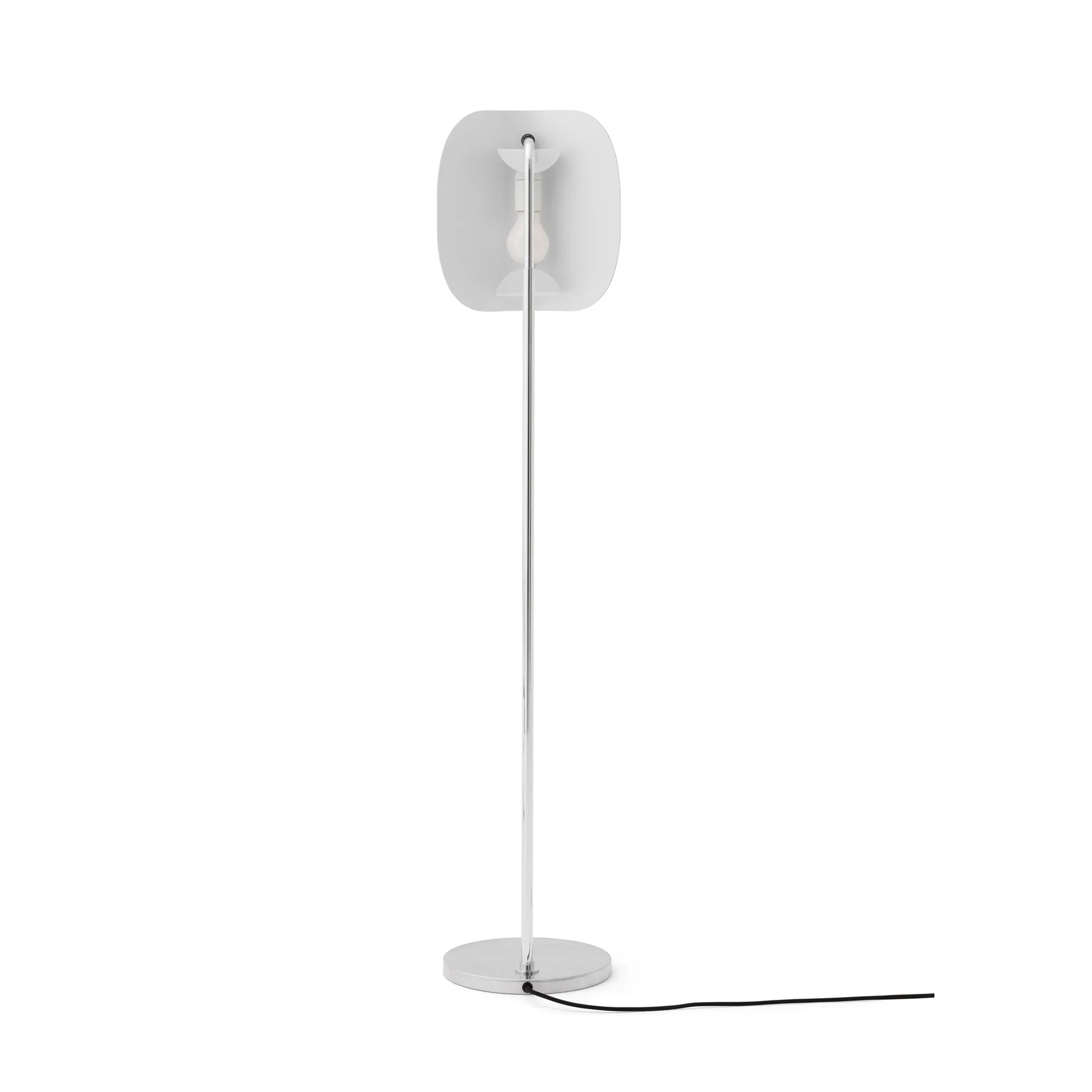 Wing vloerlamp, Polished aluminum, 115 cm Audo Copenhagen