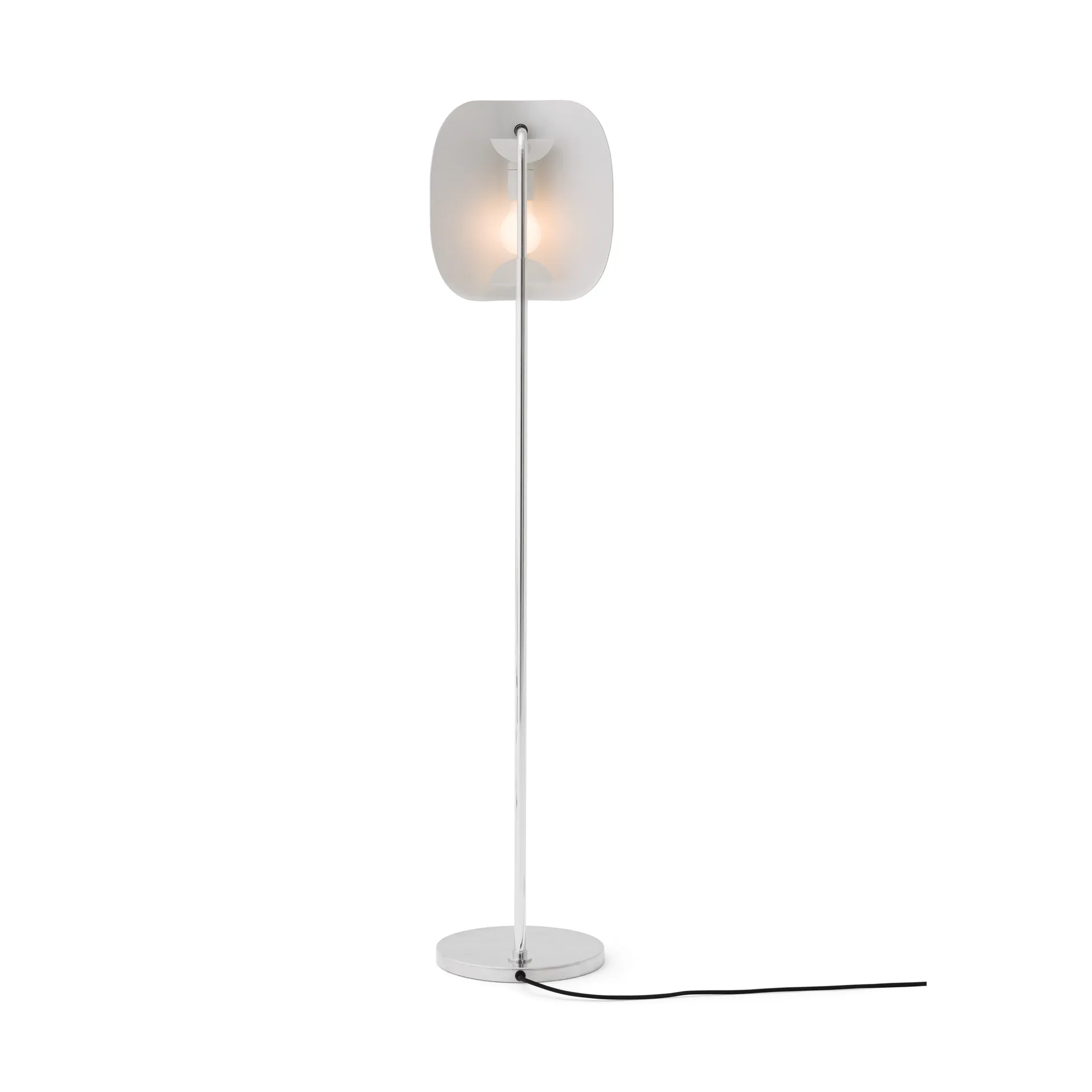 Wing vloerlamp, Polished aluminum, 115 cm Audo Copenhagen