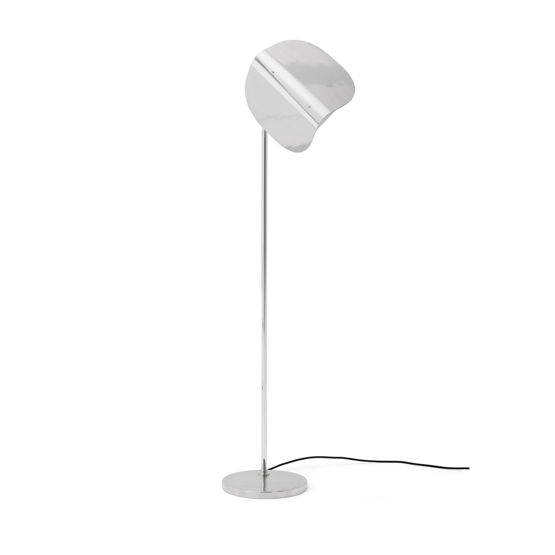 Wing vloerlamp, Polished aluminum, 115 cm Audo Copenhagen