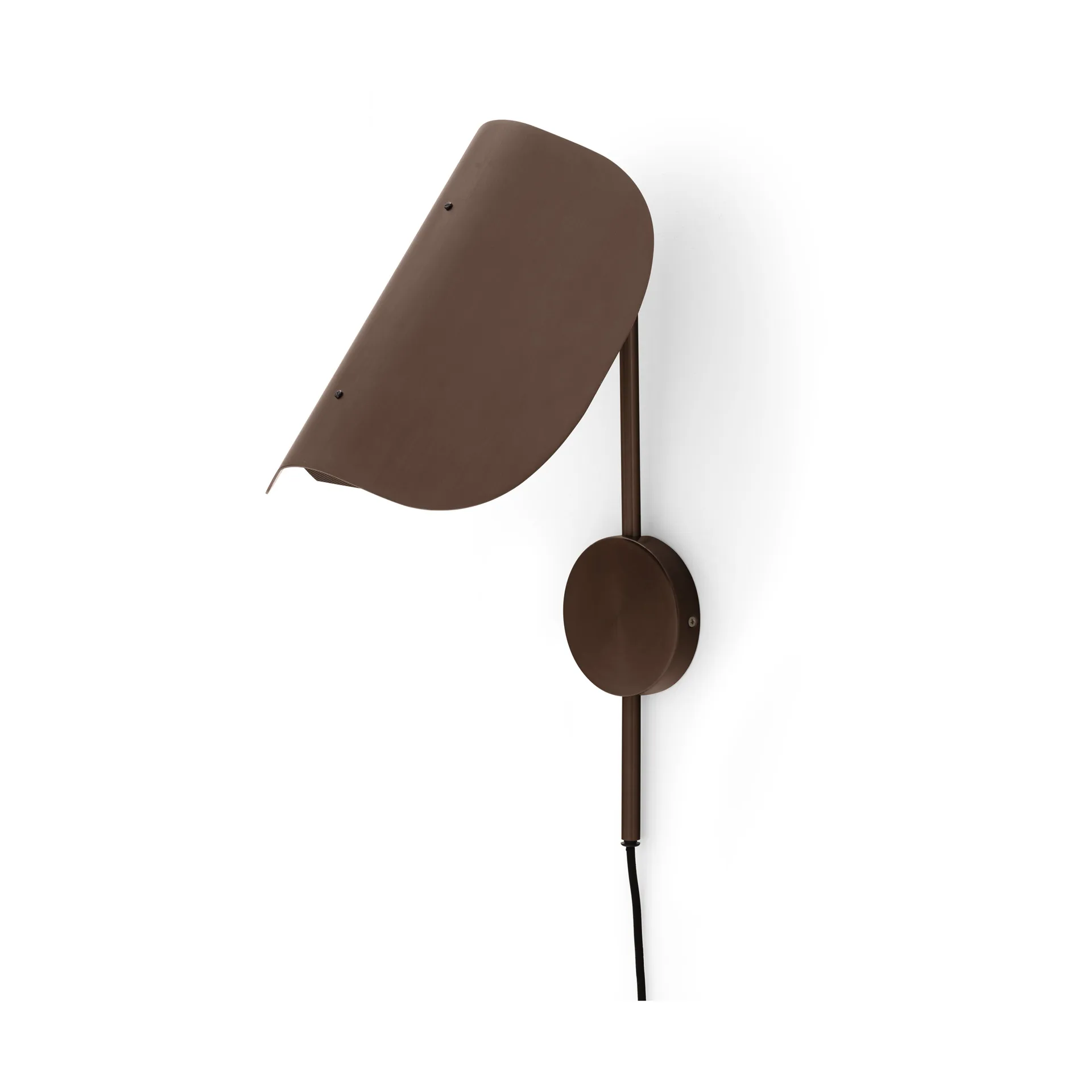 Wing wandlamp, Bronzed aluminium, 47 cm Audo Copenhagen