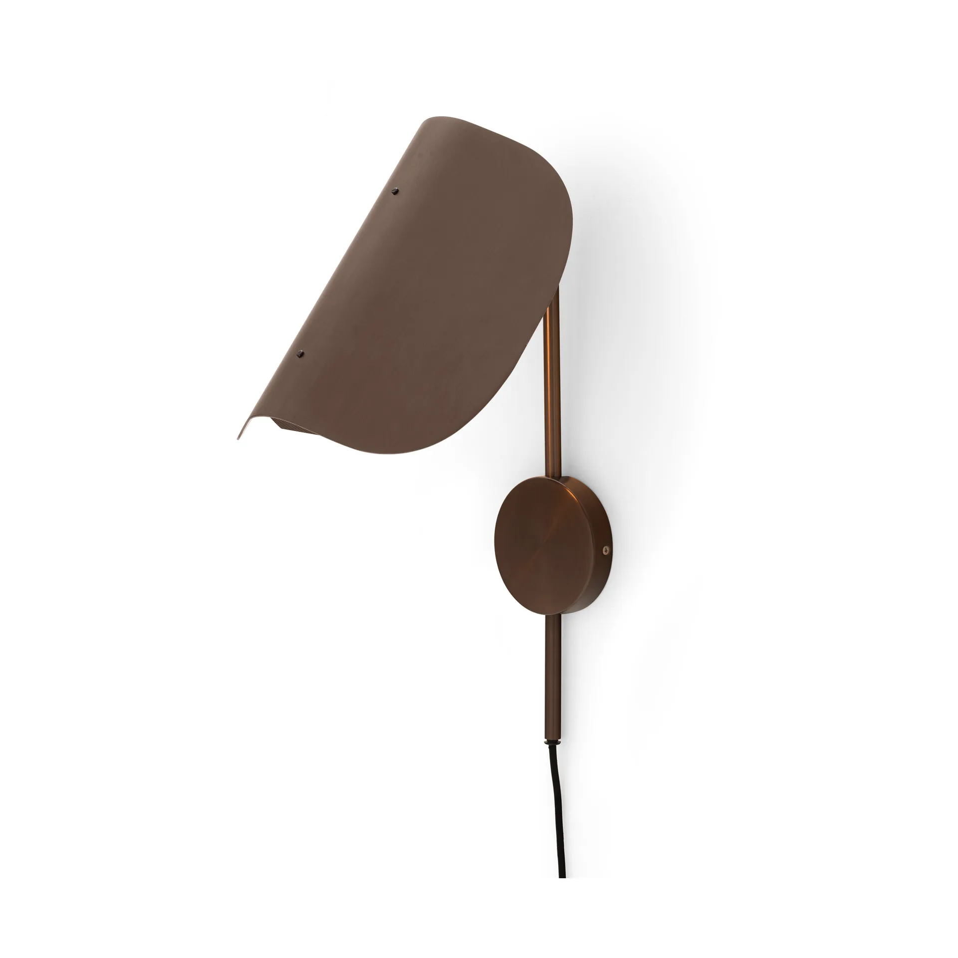 Wing wandlamp, Bronzed aluminium, 47 cm Audo Copenhagen