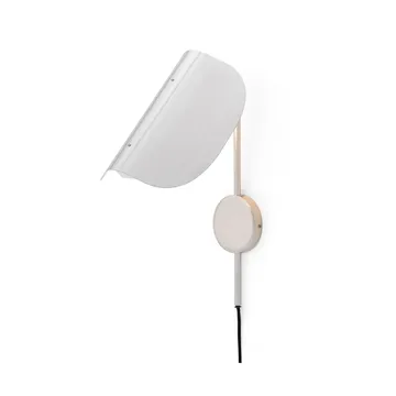 Wing wandlamp - Polished aluminium, 47 cm - Audo Copenhagen