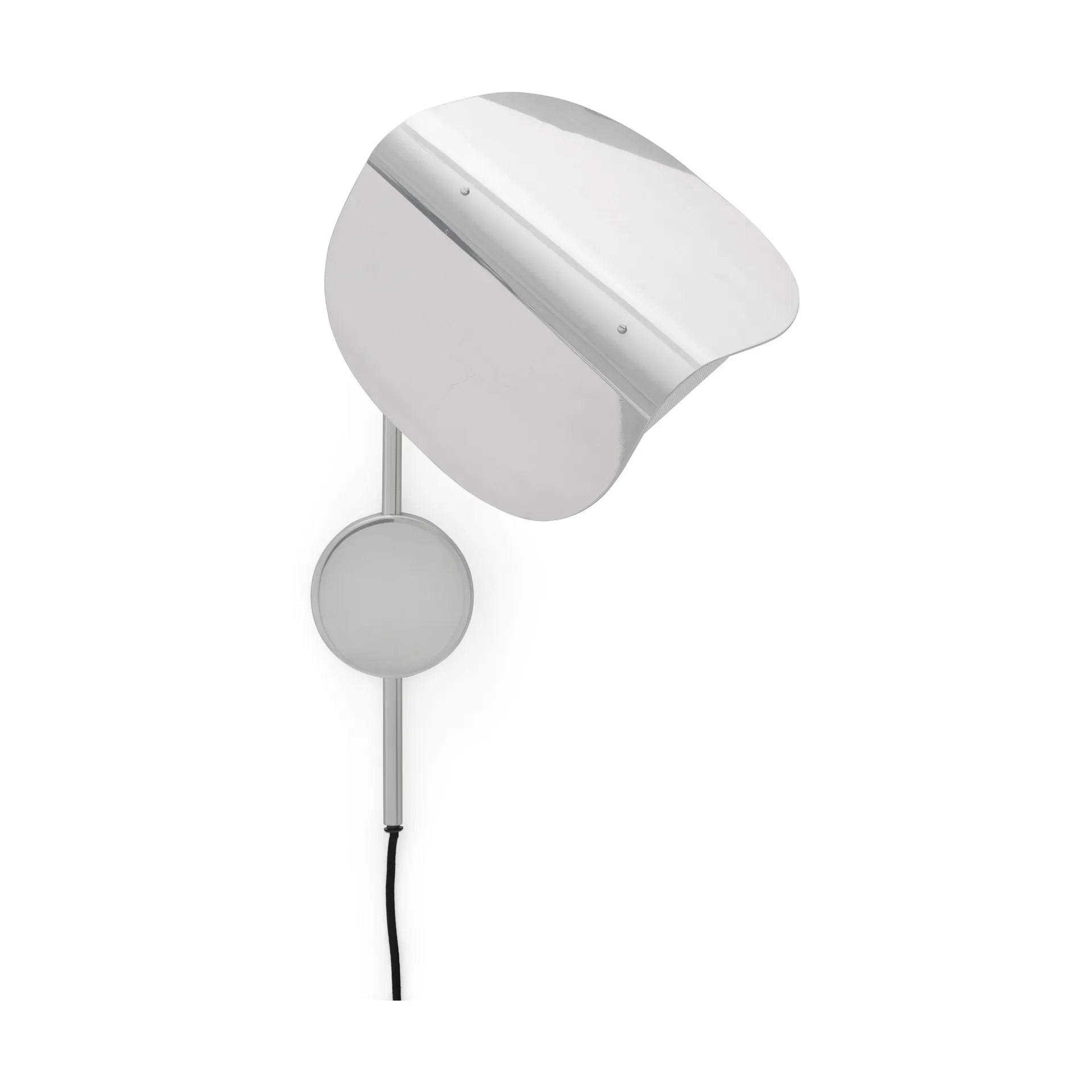 Wing wandlamp, Polished aluminium, 47 cm Audo Copenhagen