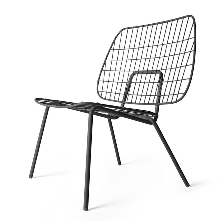 WM String loungestoel - zwart - Audo Copenhagen