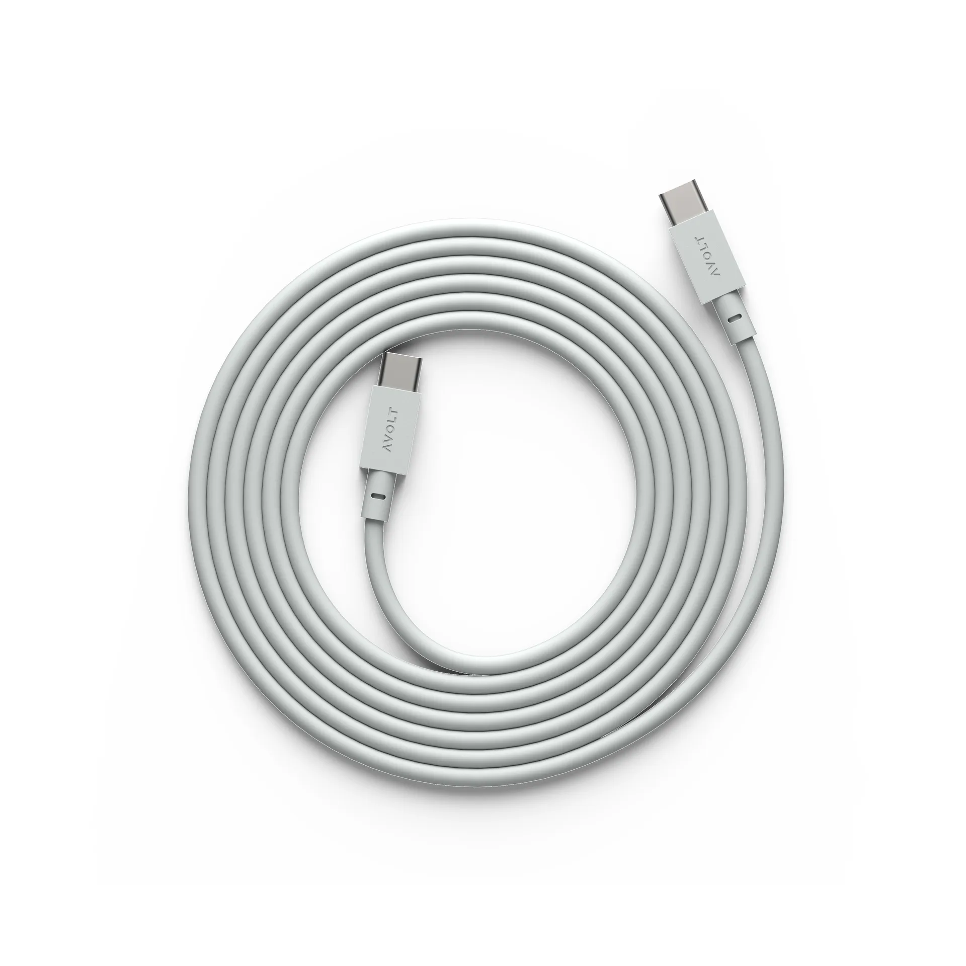 Cable 1 USB-C naar USB-C oplaadkabel 2 m, Gotland gray Avolt