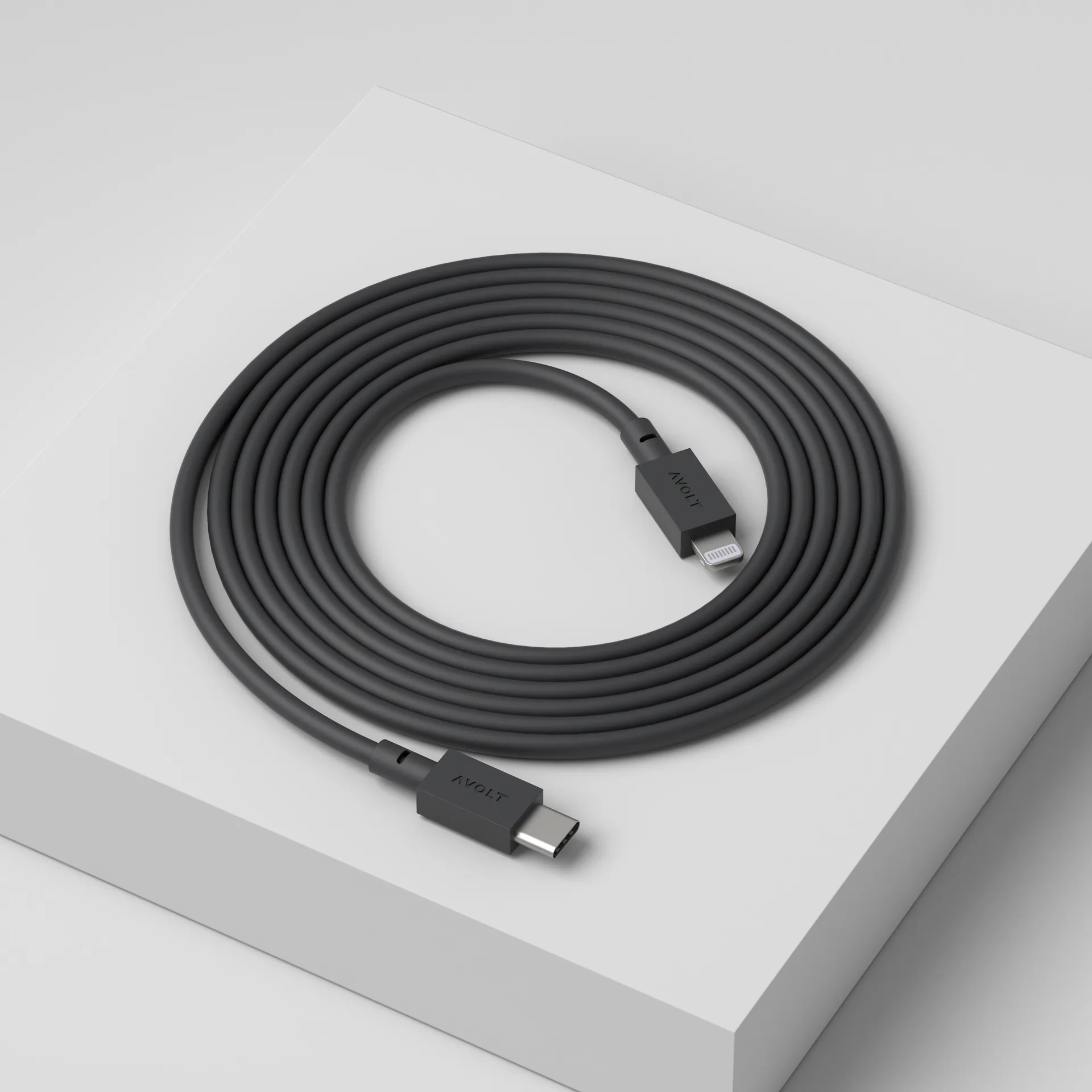 Kabel 1 USB C naar Lightning oplaadkabel 2m, Stockholm Black Avolt